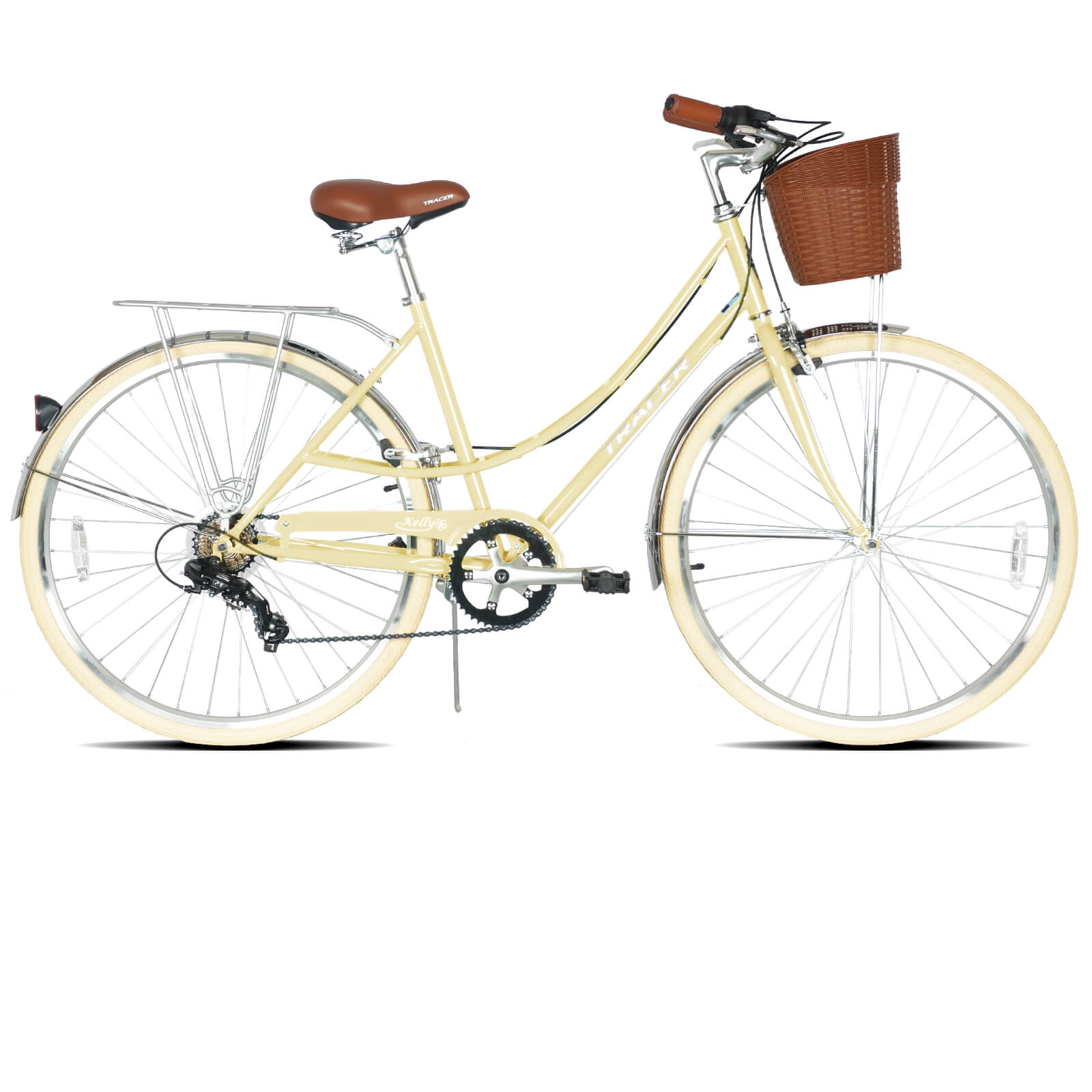 Tracer Kelly 700C Hybrid City Bikes 7-Speed - Tracer Bikes