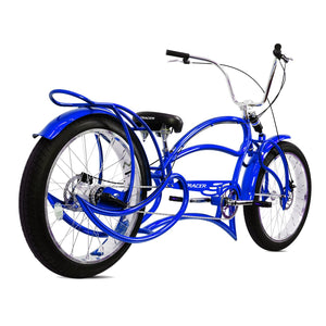 Tracer Leopard 3i Pro Vintage Stretch Beach Cruiser Bike Internal 3-Speed Tracer Bikes