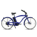 Tracer OMEGA 500W 26" 7 Speed Electric Beach Cruiser Bike for Men Tracer Bikes