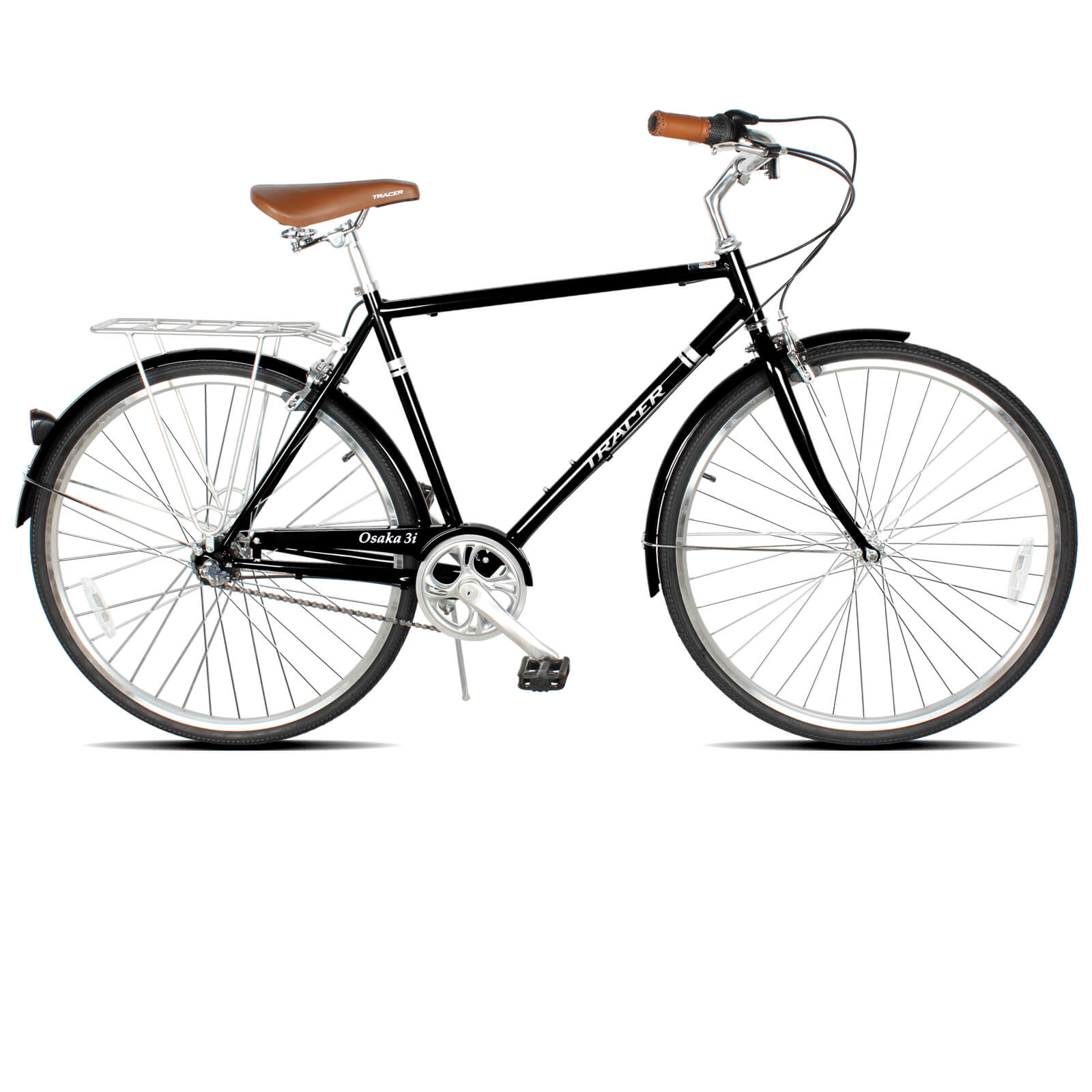 BICYCLE TRACEシリーズ5個 Tracer Osaka 700C Internal 3 Speed Hybrid City Bikes for Men