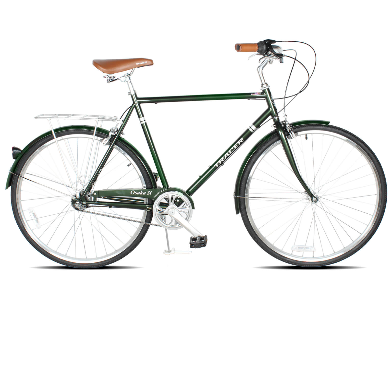 Tracer Osaka 700C Internal 3 Speed Hybrid City Bikes for Men