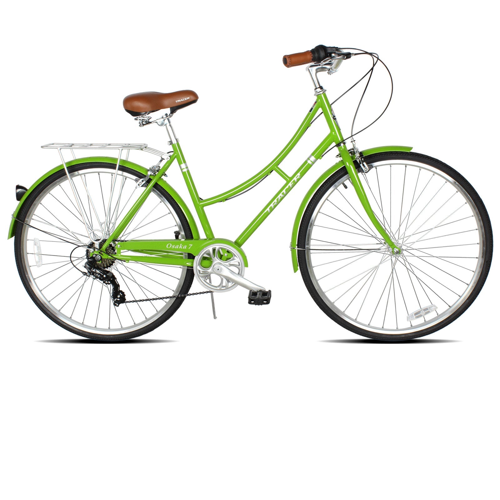 Tracer Osaka 700C 7 Speed Hybrid City Bikes for Women