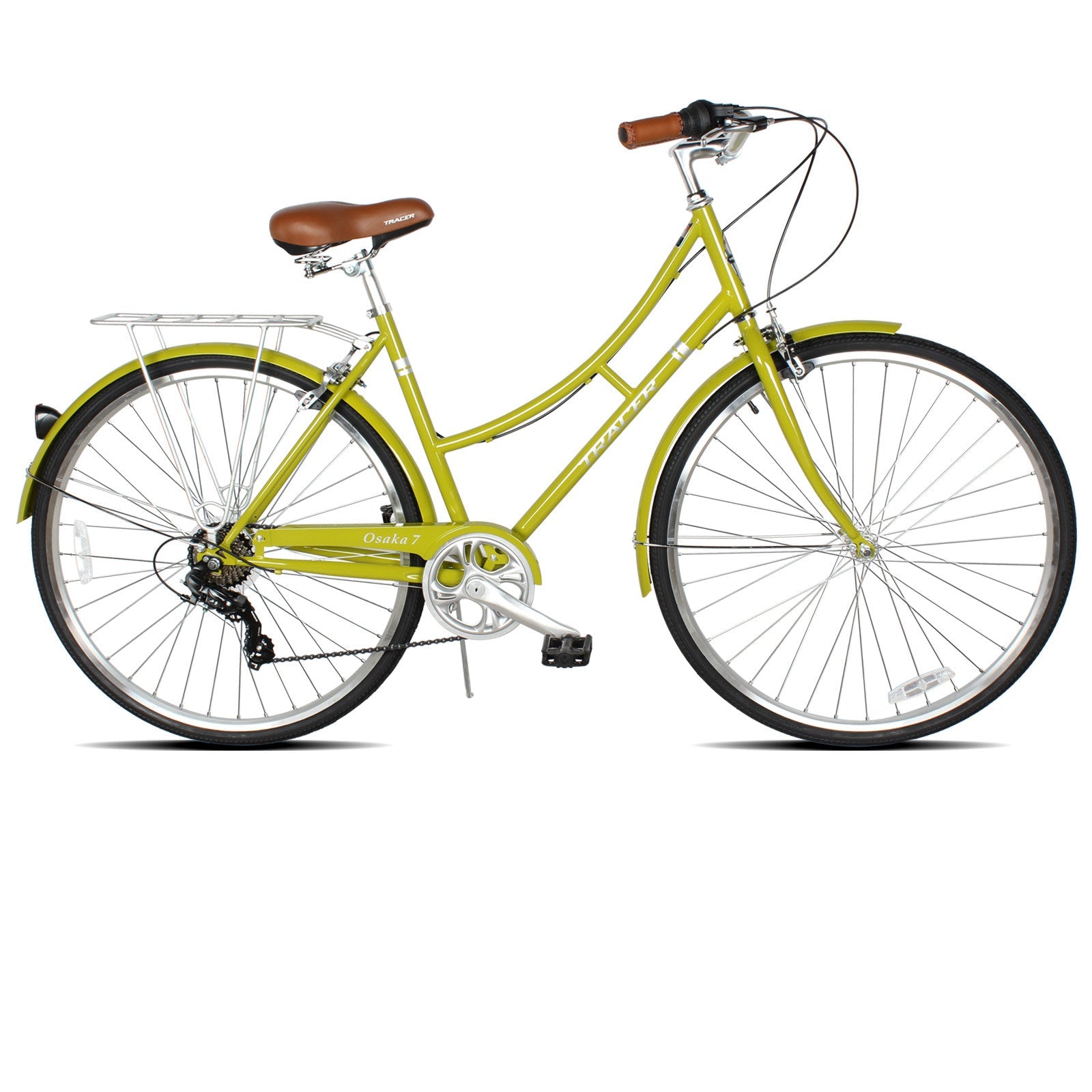 Tracer Osaka 700C 7 Speed Hybrid City Bikes for Women
