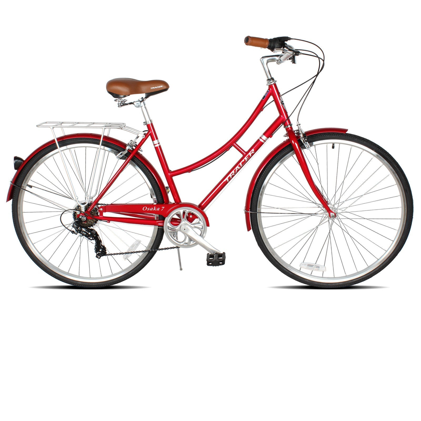 Tracer Osaka 700C 7 Speed Hybrid City Bikes for WOMEN Tracer Bikes