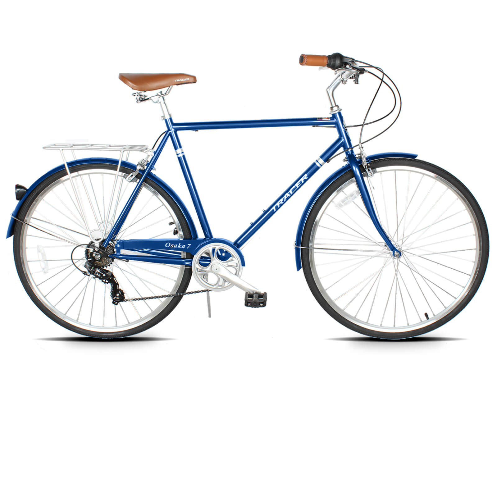 Tracer Osaka 700C 7 Speed Hybrid City Urban Bikes for MEN