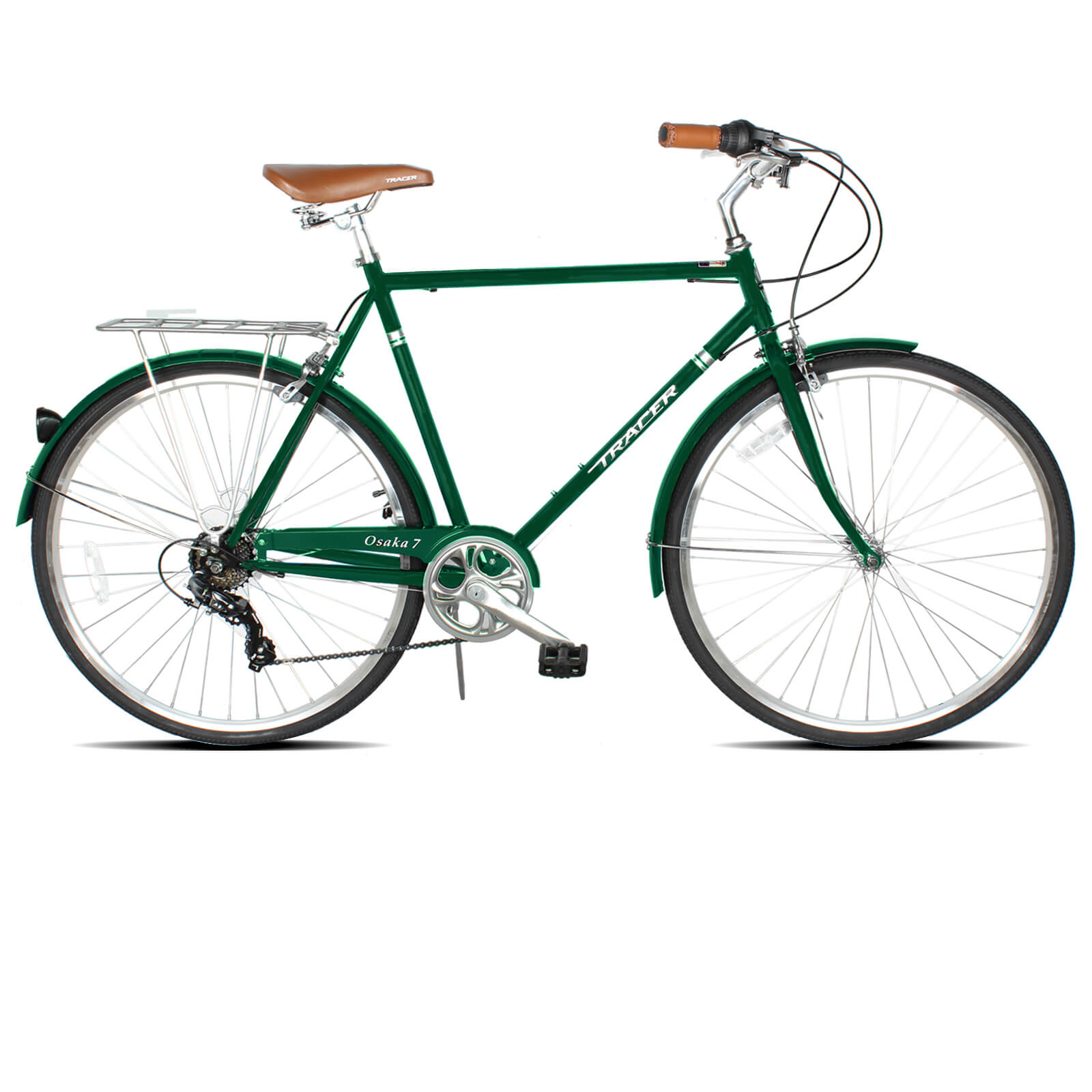 Tracer Osaka 700C 7 Speed Hybrid City Urban Bikes for MEN