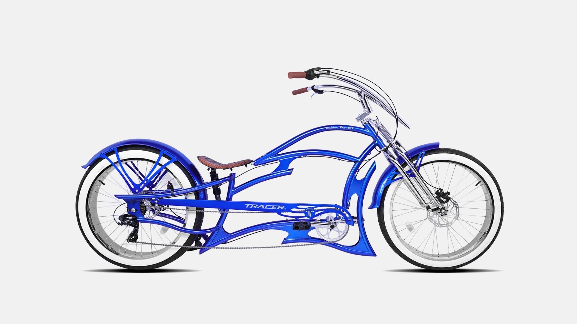 Raider Pro DS7 Stretch Chopper Cruiser Bike Tracer Bikes