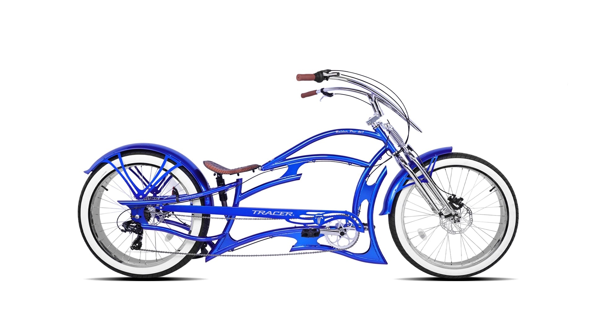 Raider Pro DS7 Stretch Chopper Cruiser Bike Tracer Bikes