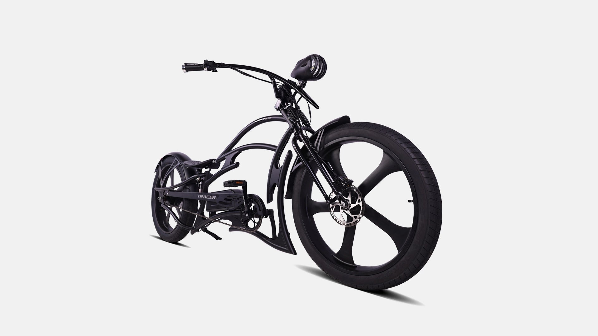 Raptor Pro DS 800W Stretch Cruiser Ebike Tracer Bikes
