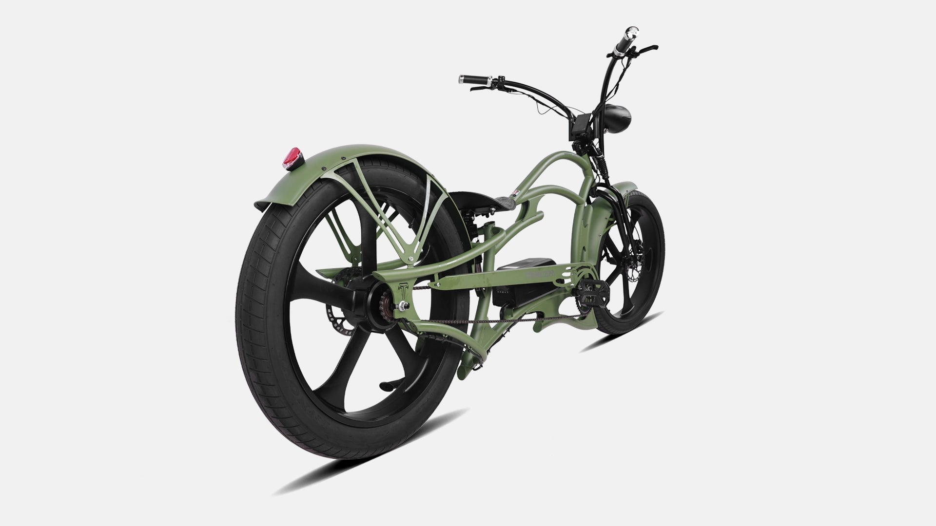 Raptor Pro DS 800W Stretch Cruiser Ebike Tracer Bikes