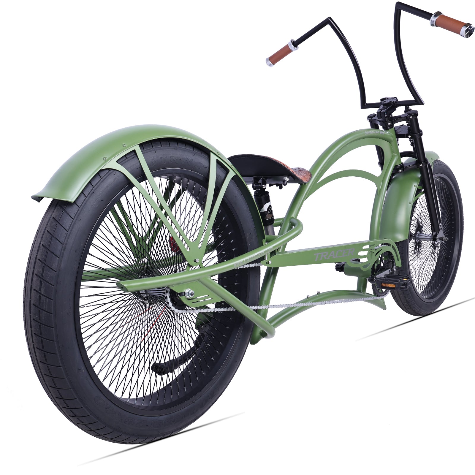 Chopper リラクゼーション Tracer Scorpion Pro DTS Stretch Cruiser Bike | 26