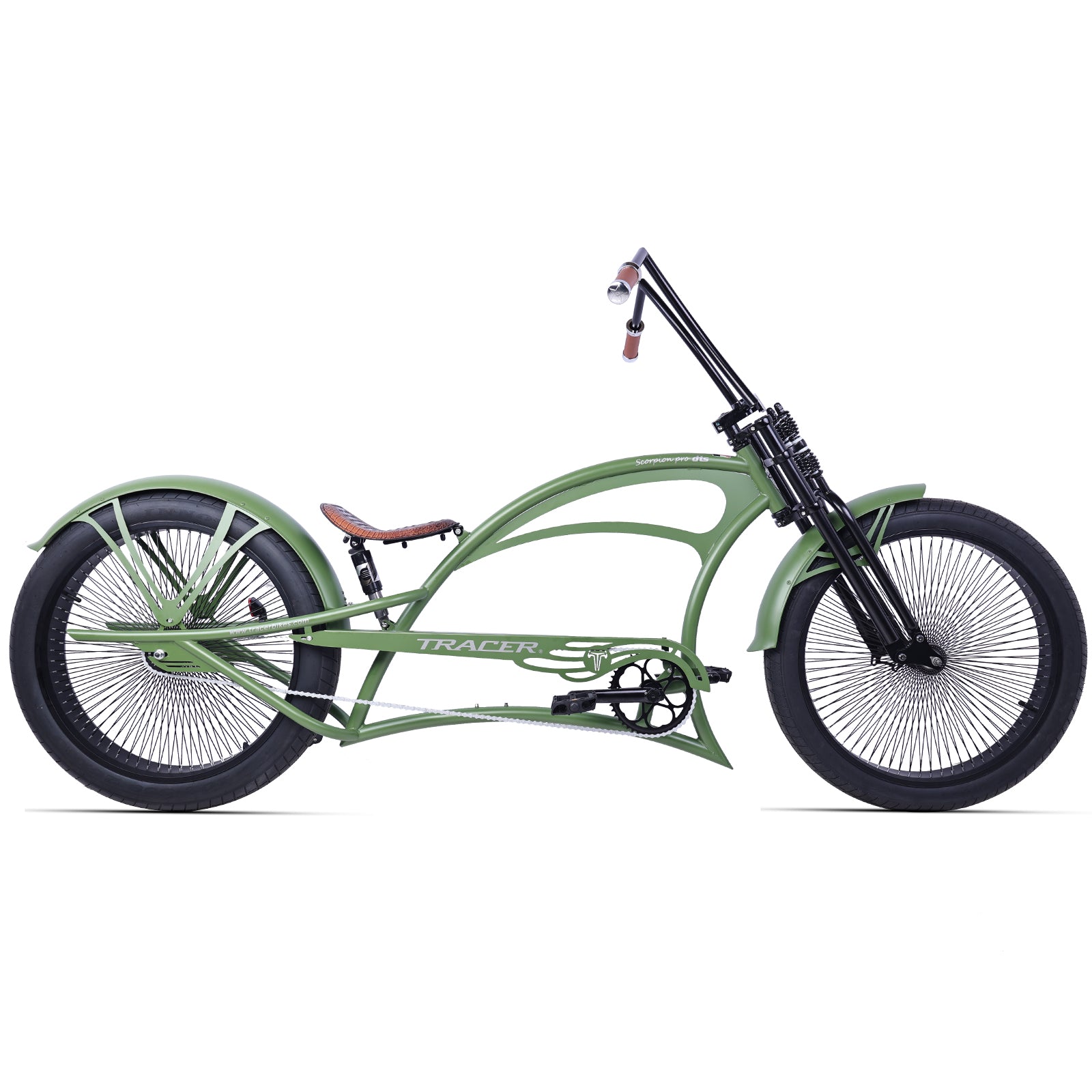 Scorpion Pro DTS Stretch Chopper Cruiser Bike