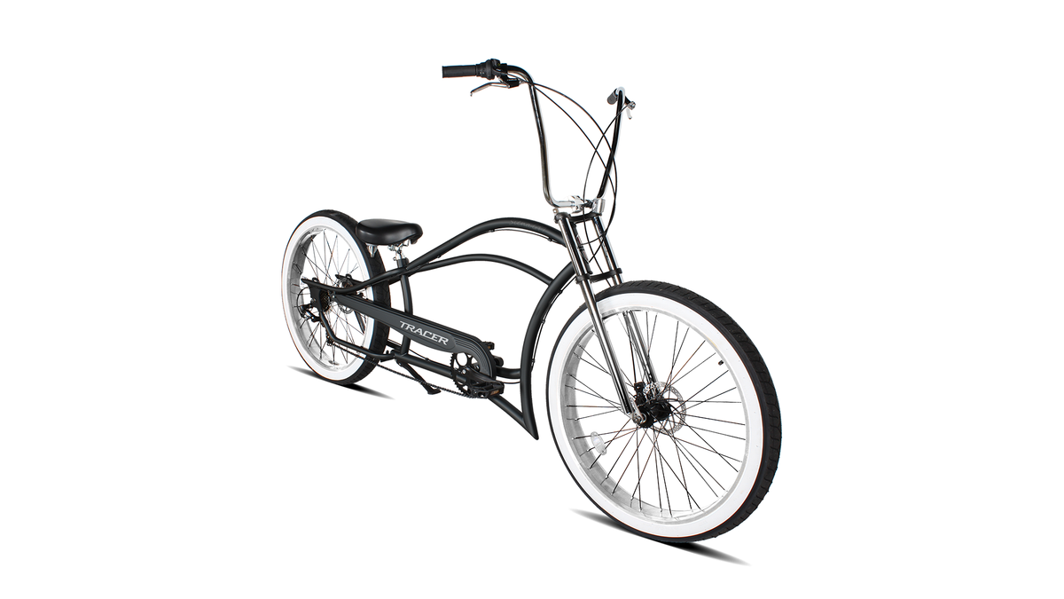 Tracer SIENA GT-7 29" Chopper Stretch Cruiser Fat Tire Bikes 7-Speed Tracer Bikes