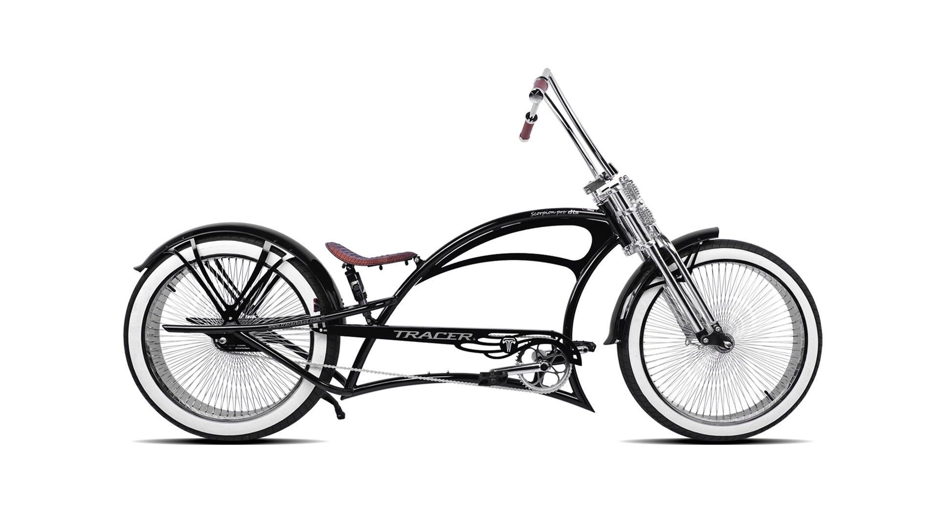 Scorpion Pro DTS Stretch Chopper Cruiser Bike Tracer Bikes