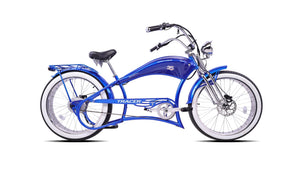 Twenty5 800W Chopper Stretch Cruiser Ebike Tracer Bikes