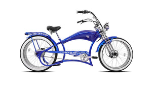 Twenty5 800W Chopper Stretch Cruiser Ebike Tracer Bikes