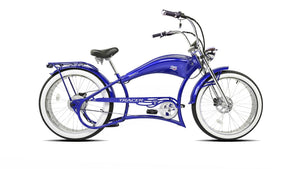 Twenty5 800W Chopper Stretch Cruiser Ebike Tracer Bikes