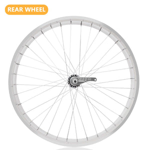 Tracer WH-T752636C 26"x3"x13Gx36H Alloy FAT Rims Wheel Set.