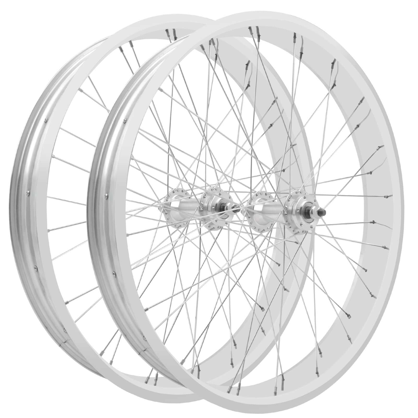 Tracer 26"x3"x13Gx36H Wheel Set Alloy FAT Rims for 26"x3.0,4.0 tire 7-Speed
