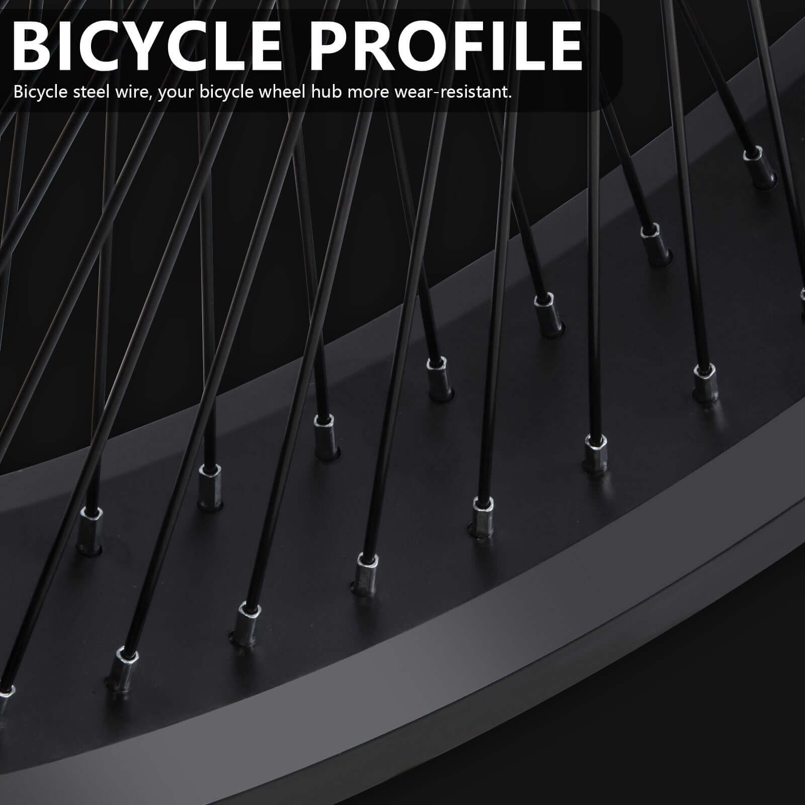 Tracer WH-TR7526140D7 26*13G*140H Fat Tire Rimset/Wheelset 7 speed