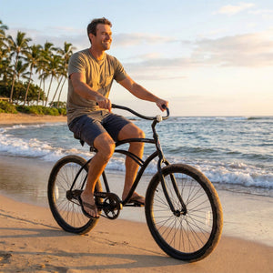 Tracer ACE-M 26" Beach Cruiser Bikes Single Speed for MEN Tracer Bikes
