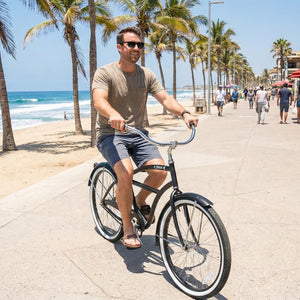 Tracer TAHA 26" Beach Cruiser Bikes 1 & 7 Speed for Men Tracer Bikes