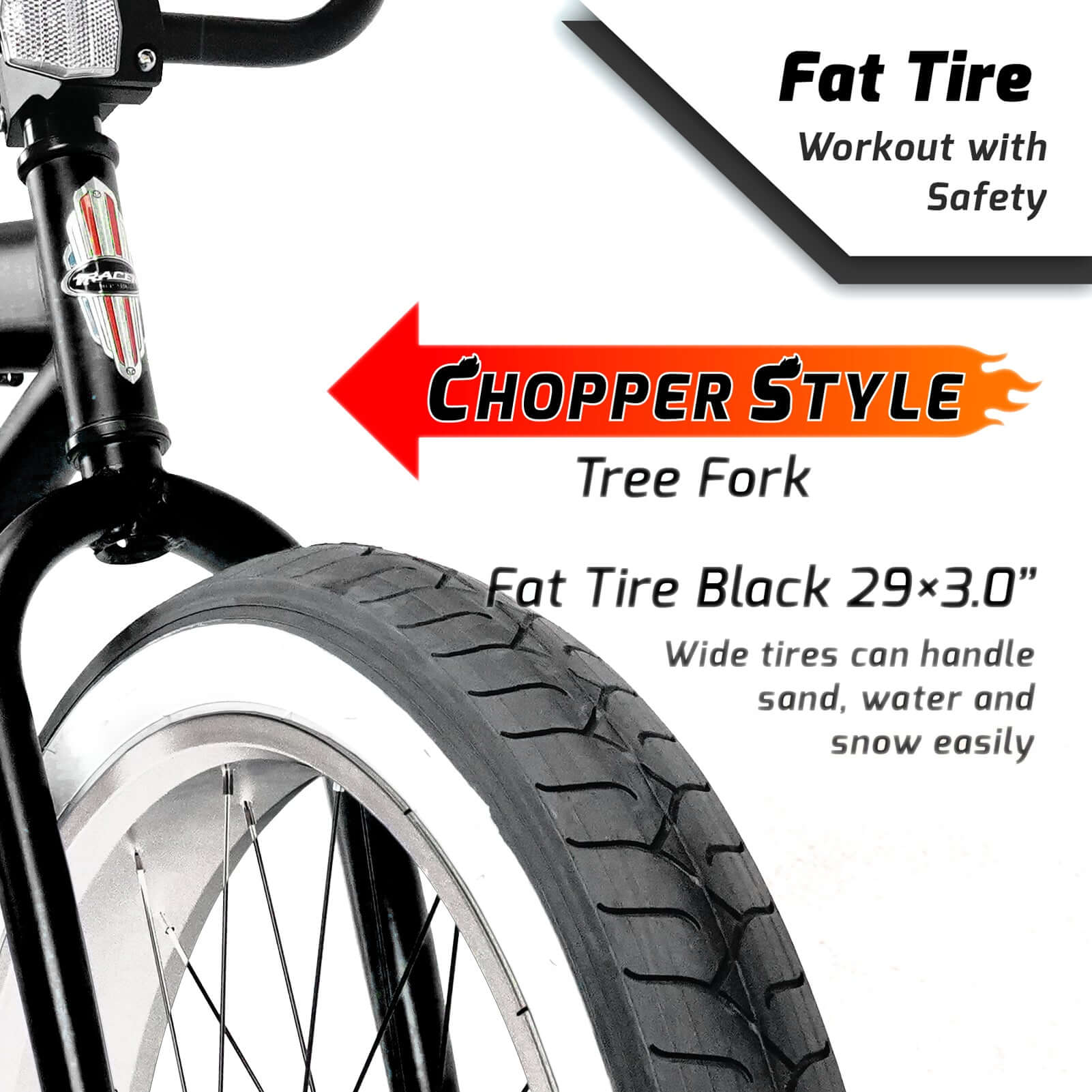 Tracer AVALON 26'' men's beach cruiser bicycle