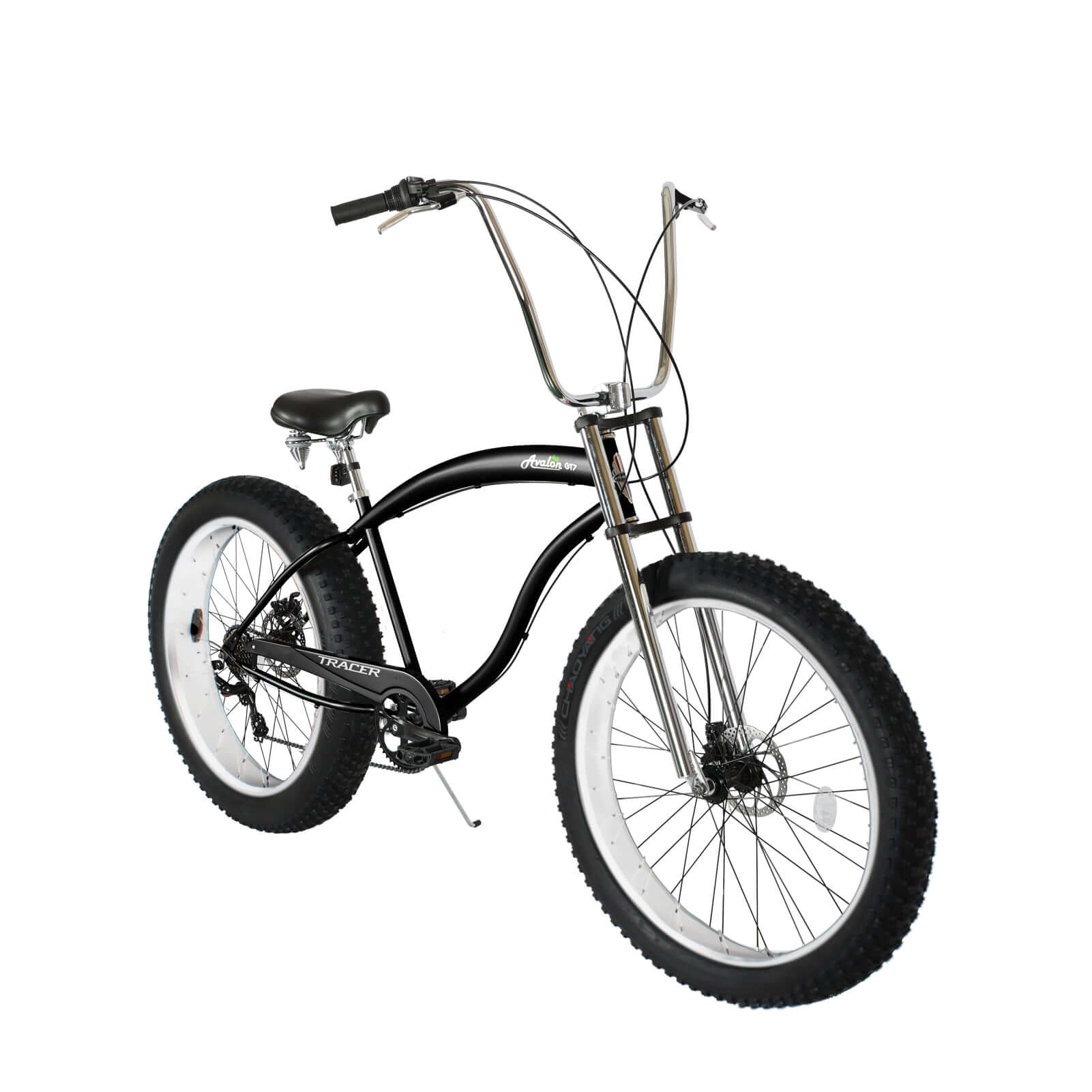 Tracer Avalon GT 26'' Fat Tire Stretch Beach Cruiser Bike 1-Speed/7-Speed