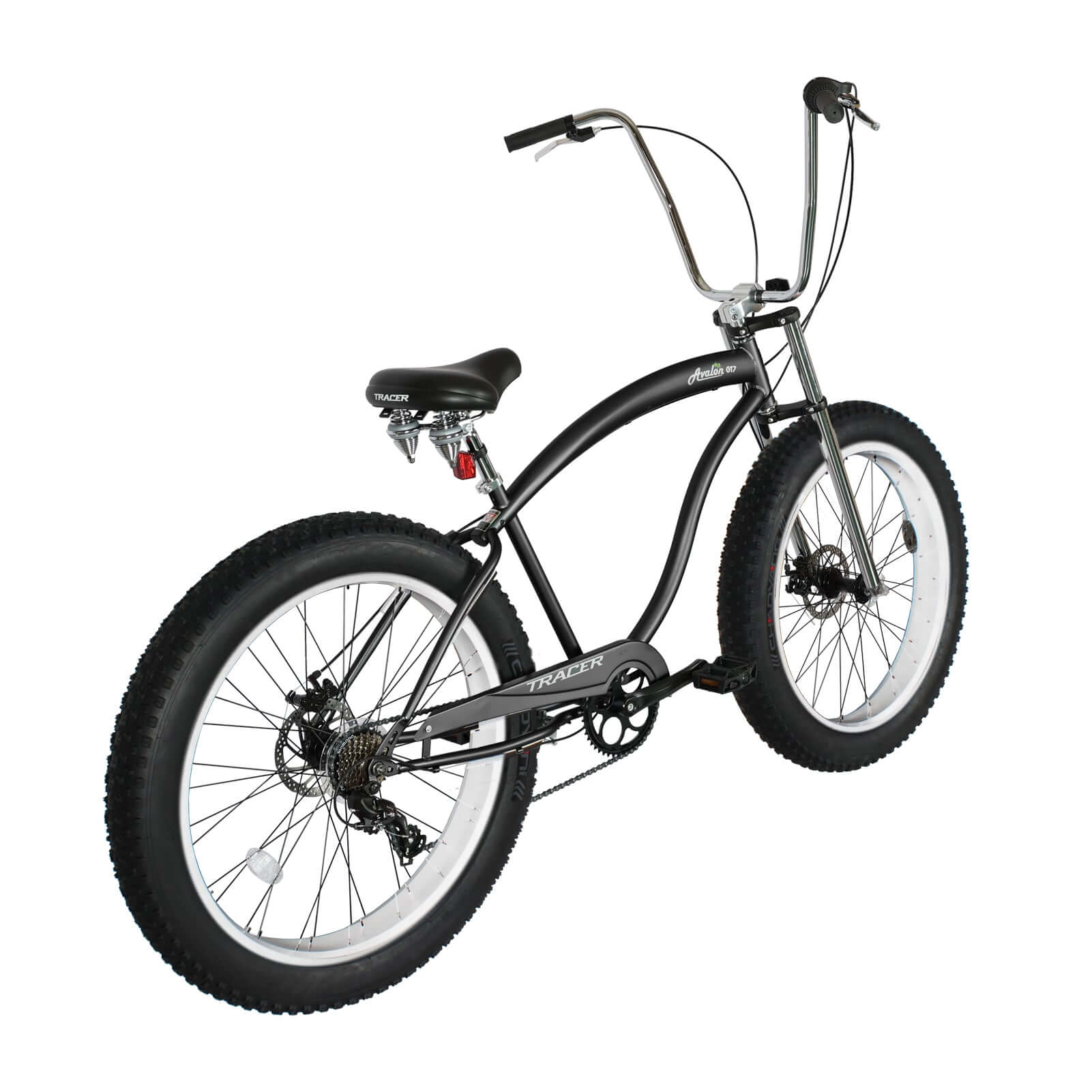 Tracer Avalon GT 26'' Fat Tire Stretch Beach Cruiser Bike 1-Speed/7-Speed