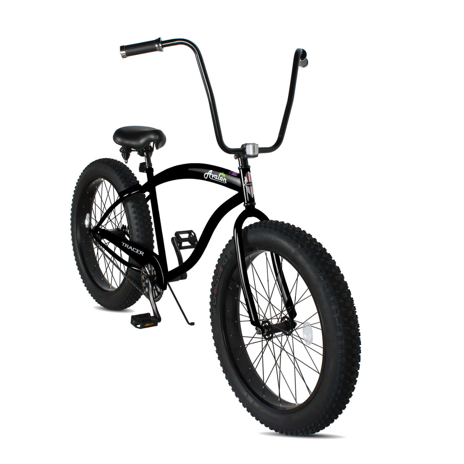 Tracer Avalon GT 26'' Fat Tire Stretch Beach Cruiser Bike 1-Speed/7-Speed