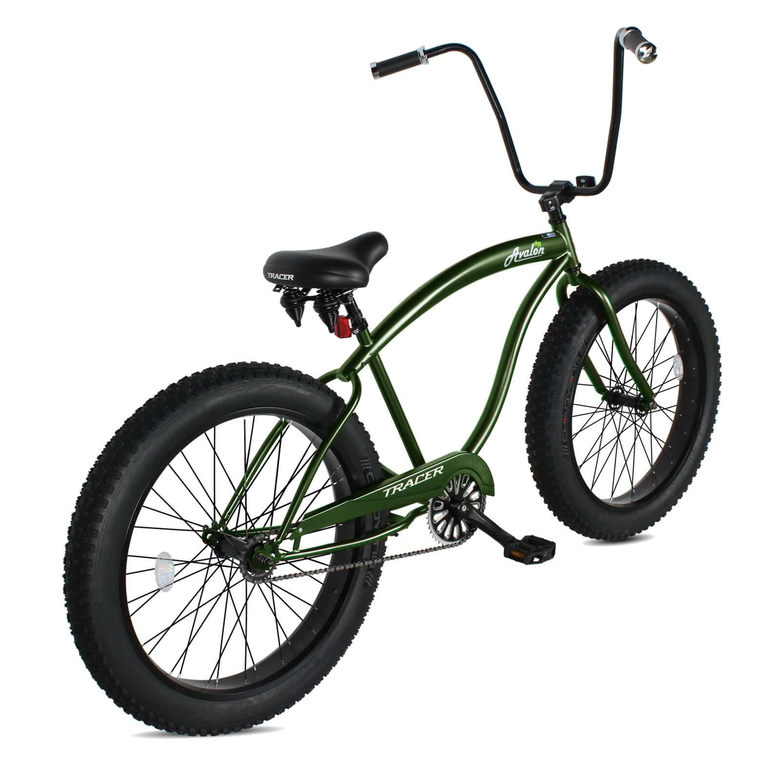 Tracer Avalon GT 26'' Fat Tire Stretch Beach Cruiser Bike 1-Speed/7-Speed