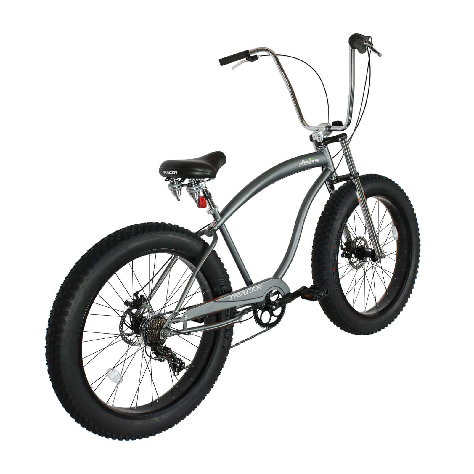 Tracer Avalon GT 26'' Fat Tire Stretch Beach Cruiser Bike 1-Speed/7-Speed