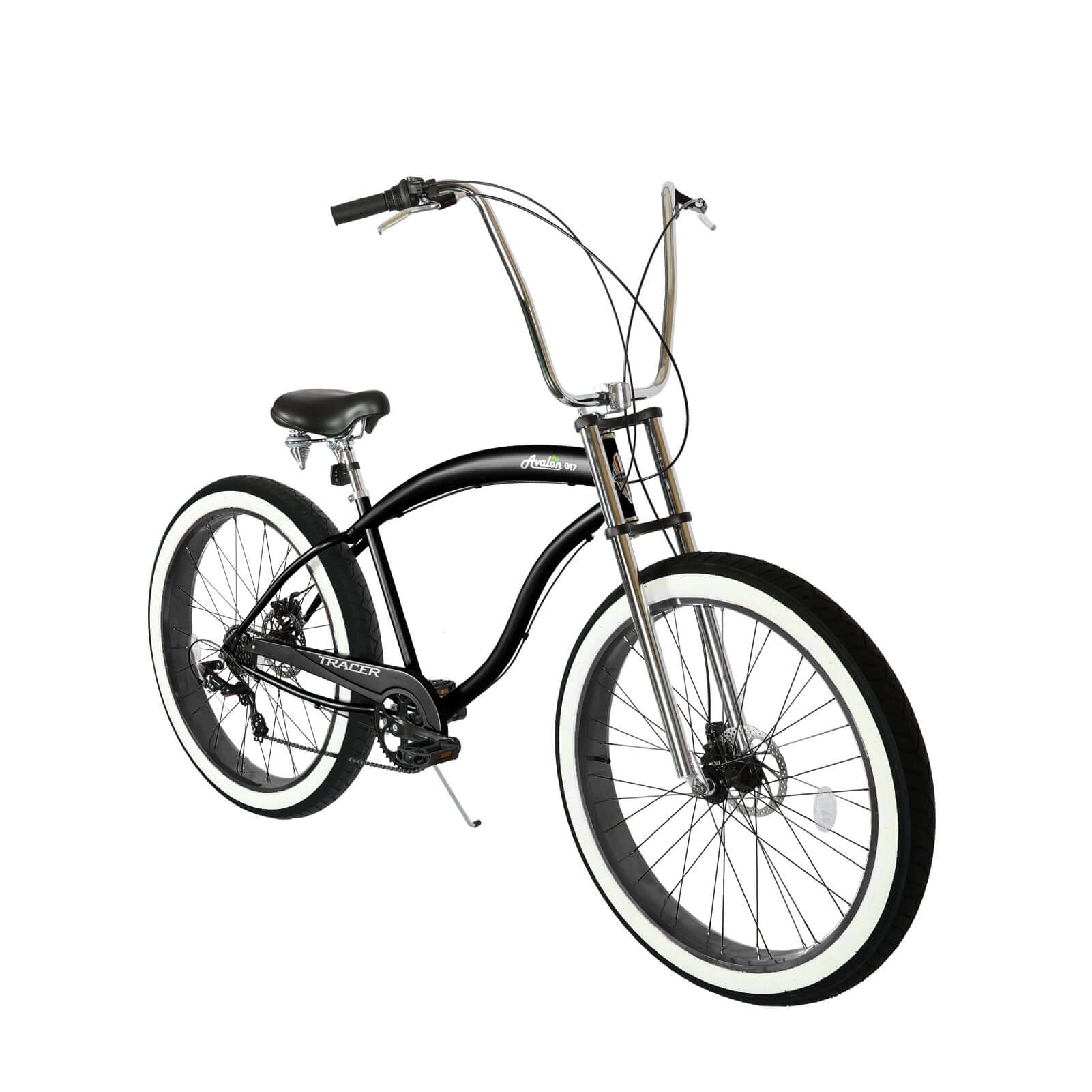 Tracer Avalon GT 26'' Fat Tire Stretch Beach Cruiser Bike 1-Speed/7-Speed