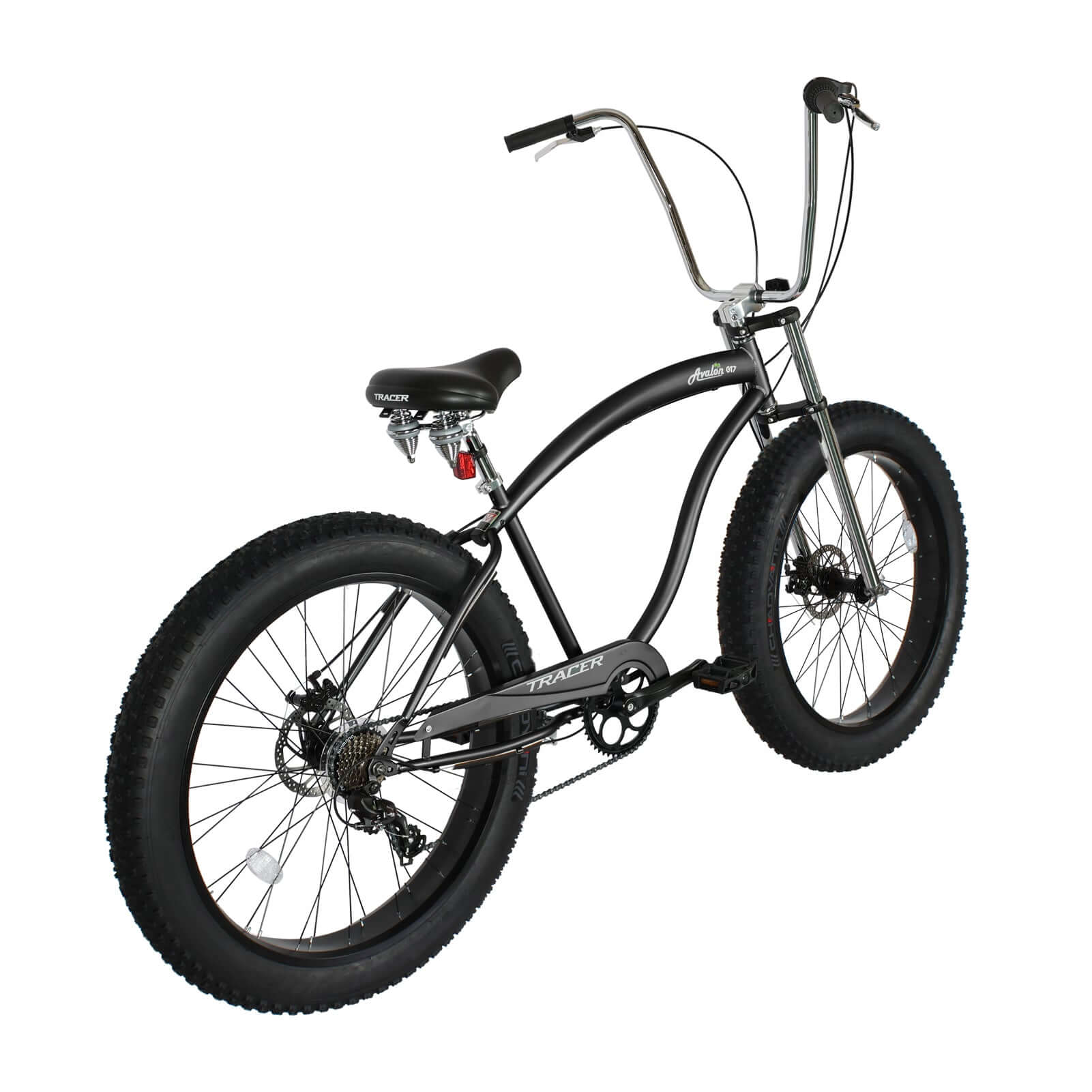 Tracer Avalon GT 26'' Fat Tire Stretch Beach Cruiser Bike 1-Speed/7-Speed