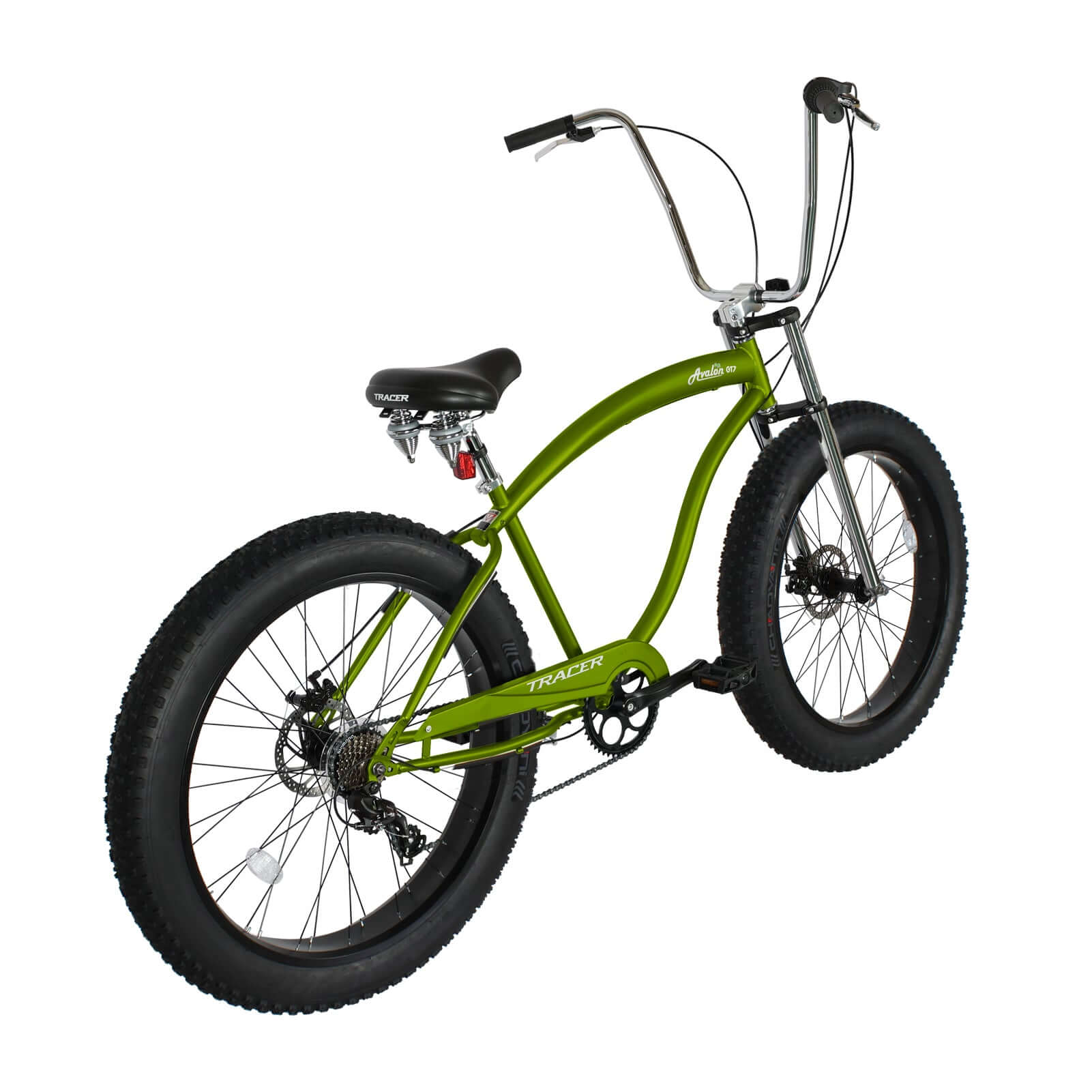 Tracer Avalon GT 26'' Fat Tire Stretch Beach Cruiser Bike 1-Speed/7-Speed