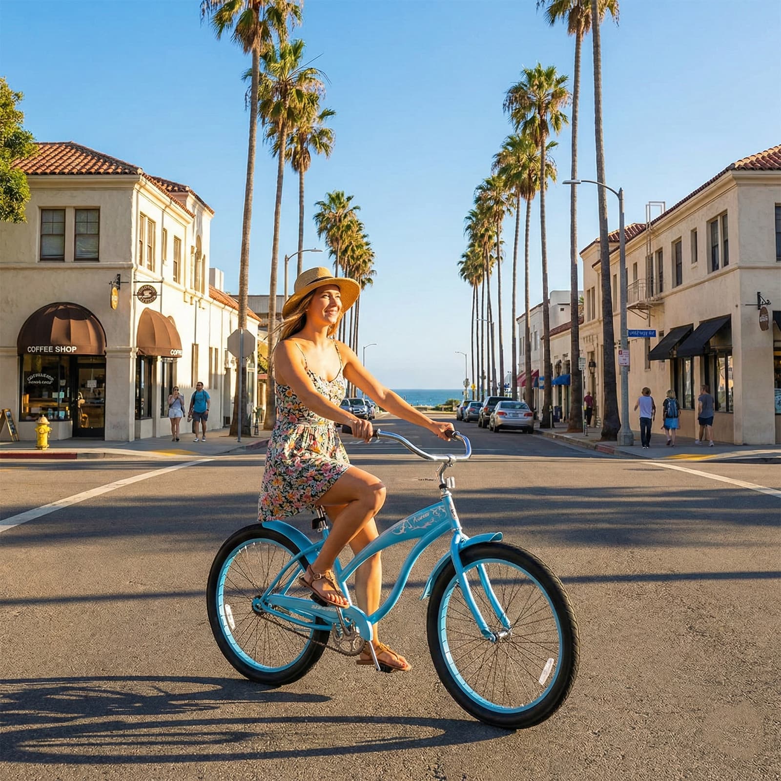 Tracer AVERA-F 26" Beach Cruiser Bike Single Speed for Women Tracer Bikes