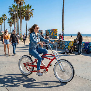 Tracer Beacon Pro 140H Single Speed Stretch Cruiser Bike