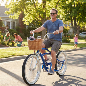 Tracer Beacon Pro 140H Single Speed Stretch Cruiser Bike