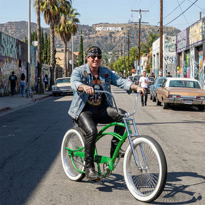 Tracer Beacon Pro 140H Single Speed Stretch Cruiser Bike