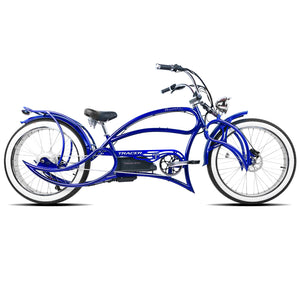 Tracer Beyond Pro 1000W 26" Classic Stretch Chopper Style EBike