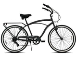 Tracer BORA-7-M 26" Beach Cruiser Bikes 7-Speed for Men Tracer Bikes