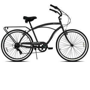 Tracer BORA-7-M 26" Beach Cruiser Bikes 7-Speed for Men Tracer Bikes