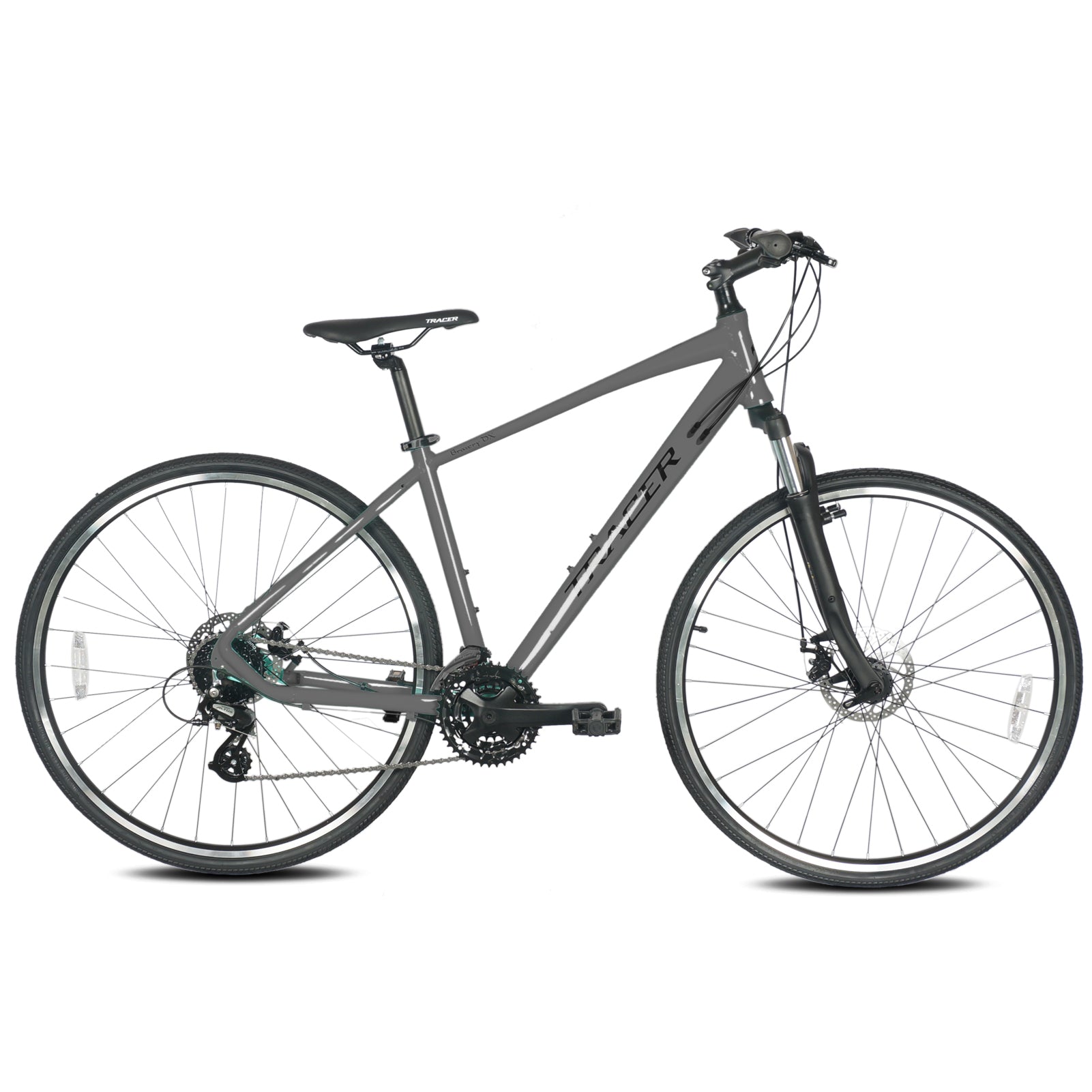 Tracer Bravery DX 24-Speed Hybrid Commute Bikes