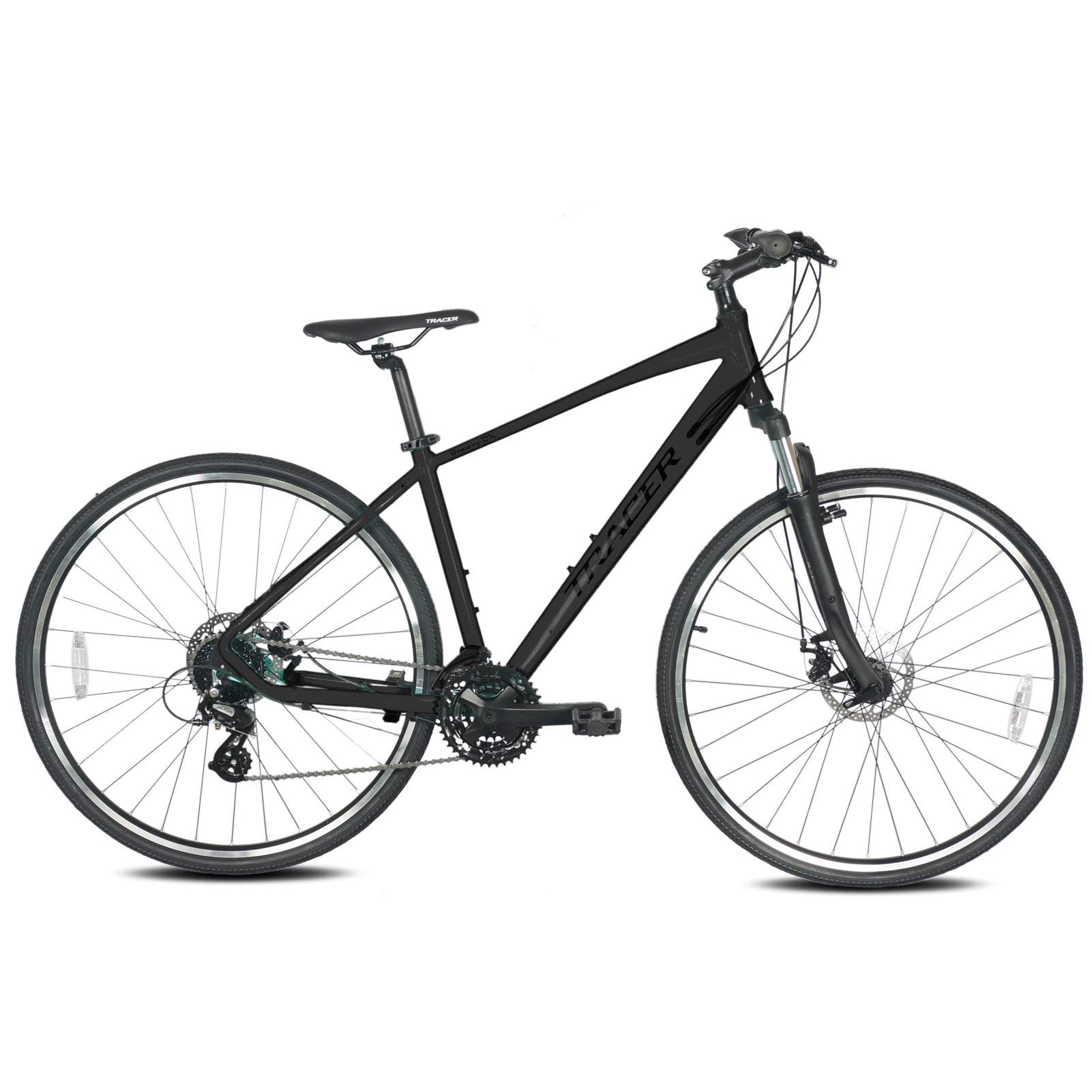 Tracer Bravery DX 700C 24 Speed Hybrid Aluminum Road Bike Tracer Bravery DX 700C 24 Speed Hybrid Aluminum Road Bike