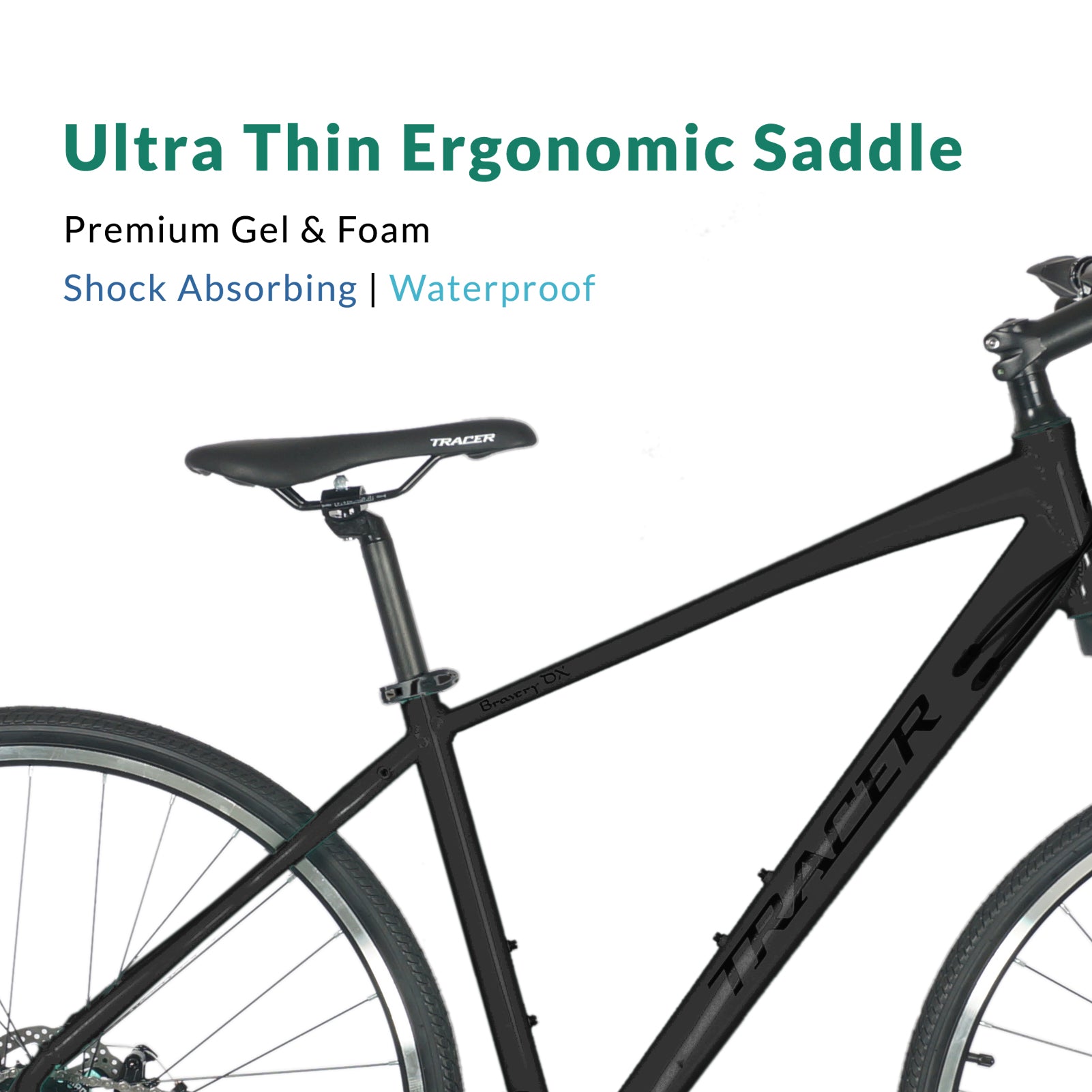 Tracer Bravery DX 24-Speed Hybrid Commute Bikes