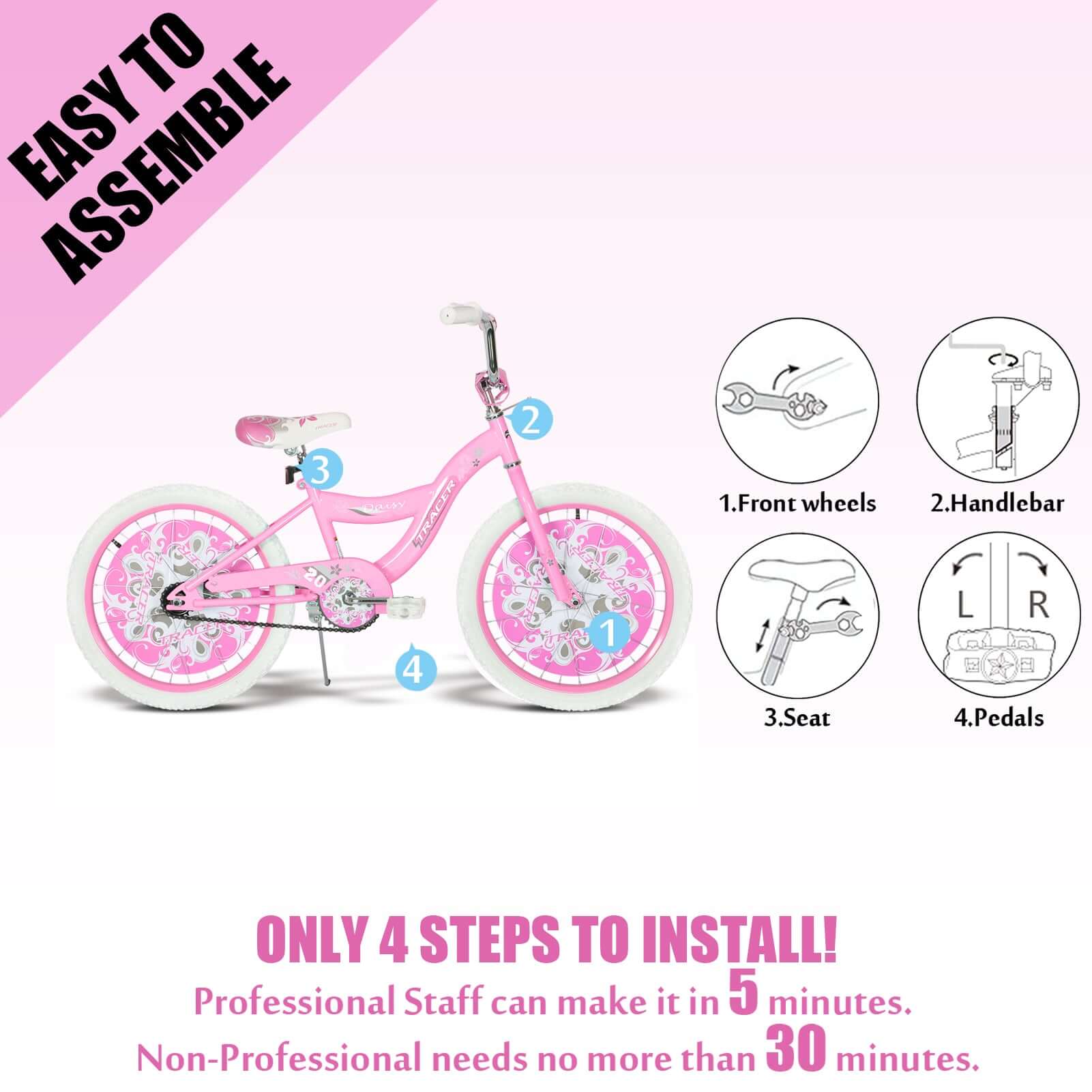 Tracer 20'' Daisy Kids Bike with Coaster Brake