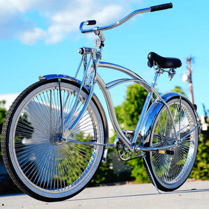 Tracer Cheetah 26" Vintage Cruiser Bike, Single Speed