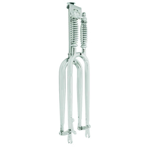 Tracer FK-DS26218100D 26'' Dual Classical Springer Fork 25.4(1")x218mm with Disc Brake.