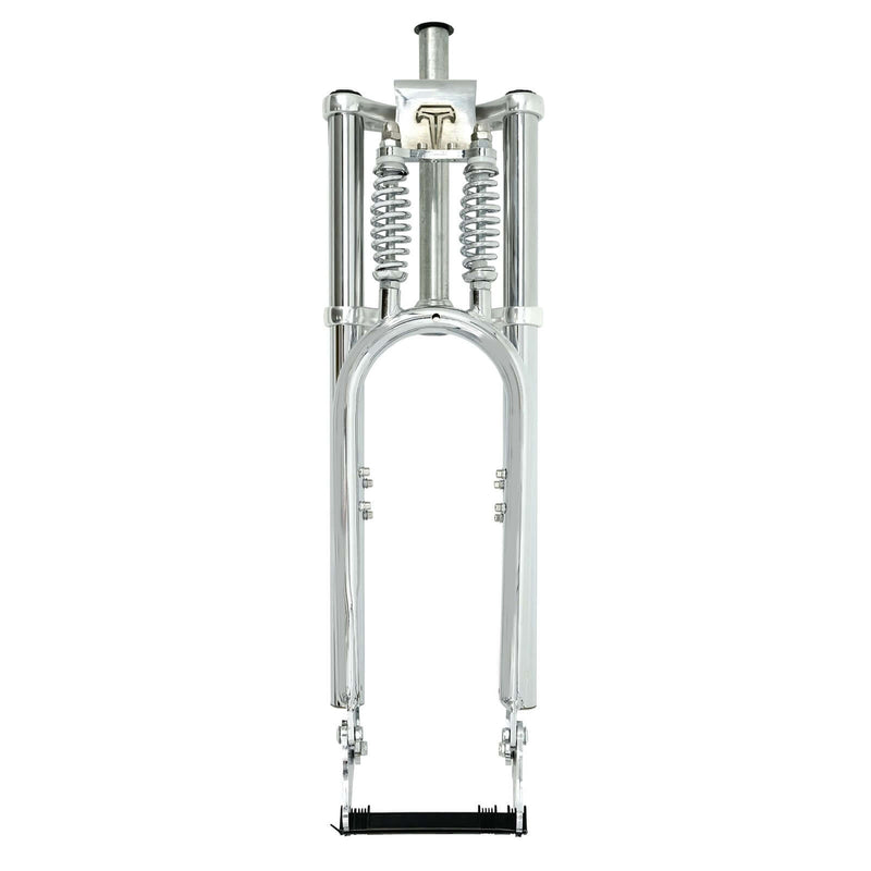 Tracer FK-GT640305145D8 26''-29'' Adjustable Dual Spring Fork for Disc Brake 1-1/8"(28.6mm)
