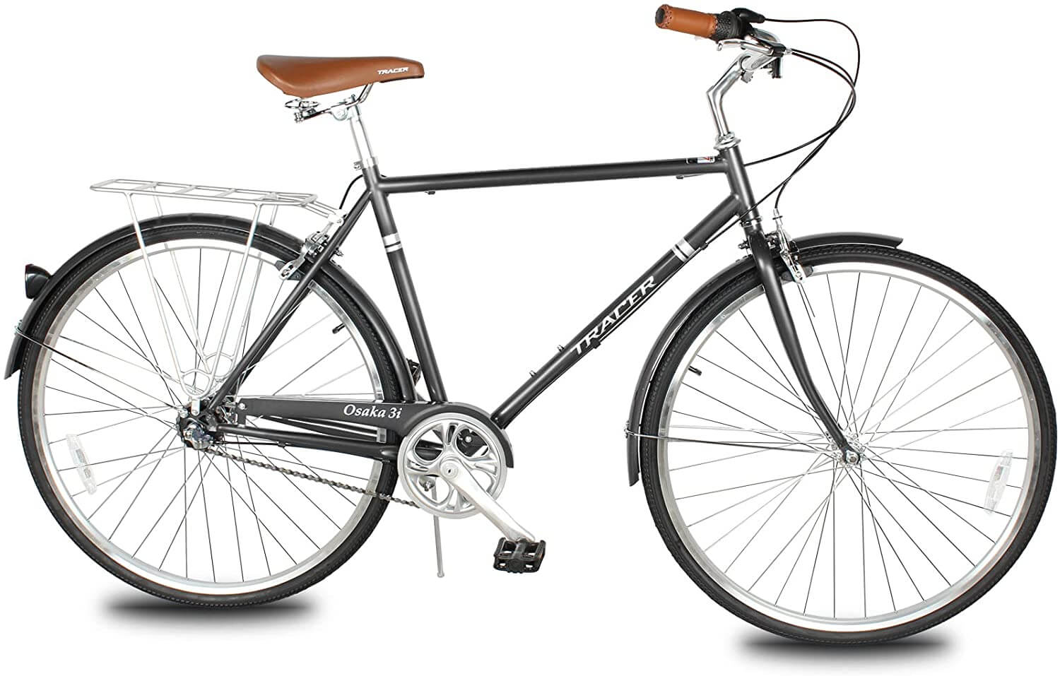Tracer Osaka 700C Internal 3 Speed Hybrid City Bikes for MEN